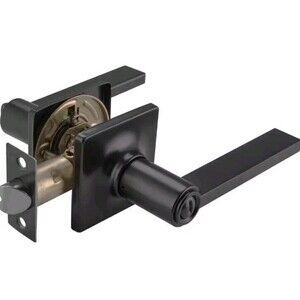 Straight Door Lever Reversible Left and Right Handed, Keyless Interior Door
